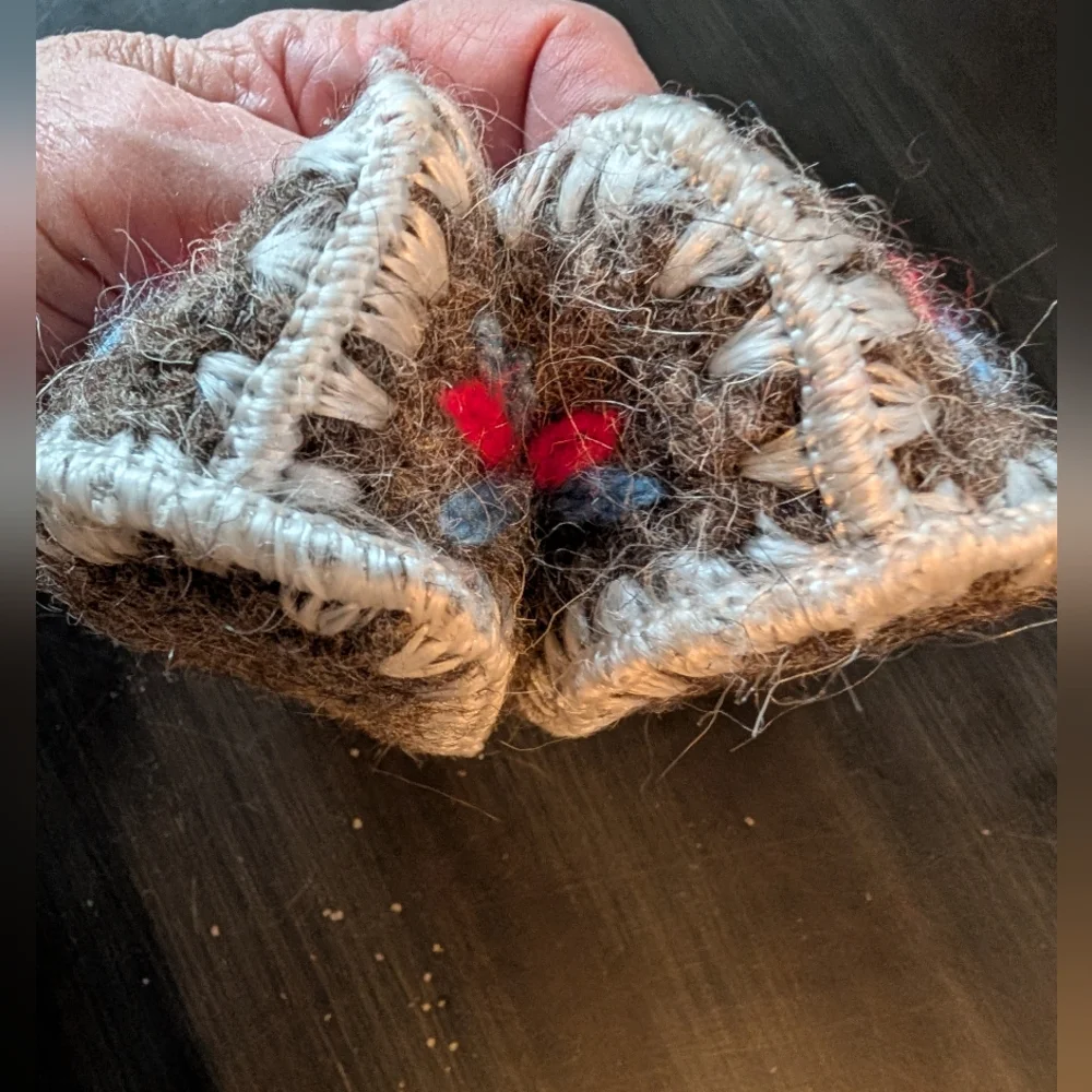 Greek pompom slippers wool toddler 8
